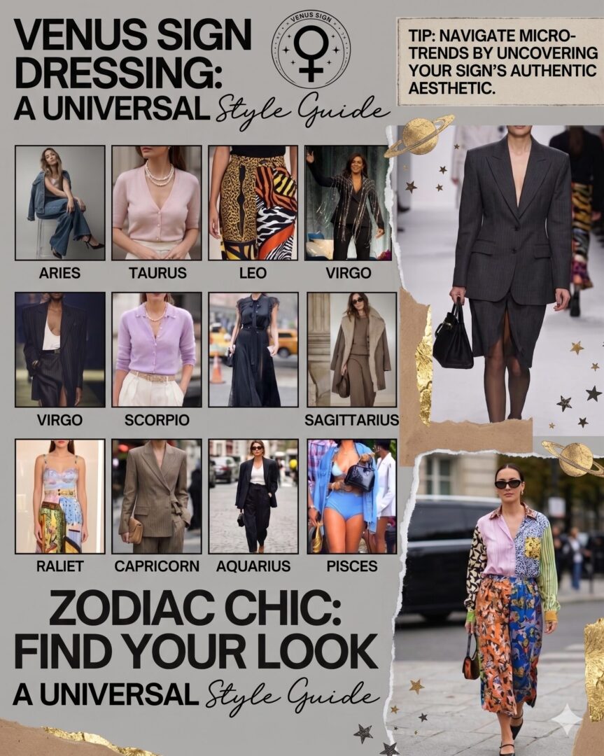 Astrology Meets Fashion: Dressing for Your Venus Placement